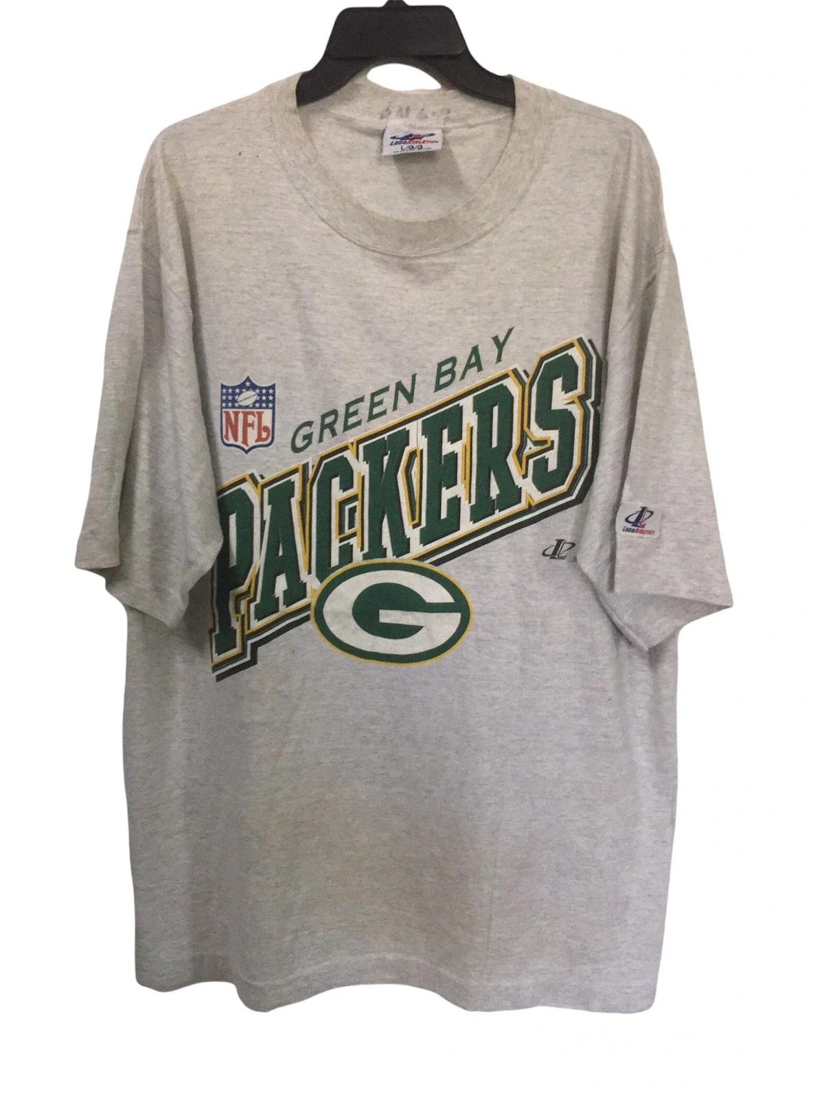90s Greenbay Packers Big Logo NFL Logo Athletics Sweatshirt T-shirt Ideal Gift for NFL Fans