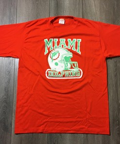 90s Miami Dolphins/ Glow In The Dark Sweatshirt T-shirt, NFL Football Teams Gifts For Fans