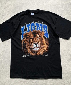 90s NFL Detroit Lions Detroit Lions Sweatshirt T-shirt Ideal Gift for NFL Fans