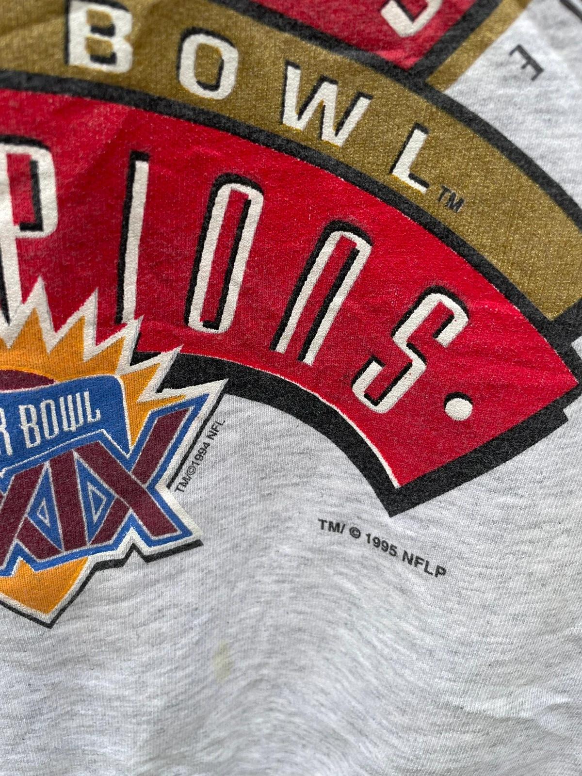 90s San Francisco 49Ers NFL 1995 Sweatshirt T-shirt Ideal Gift for NFL Fans - Image 2