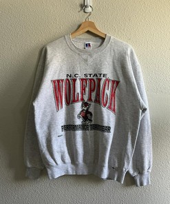 90’s University Nc State Wolfpac Sweatshirt T-shirt Ideal Gift for NFL Fans