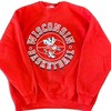 90s Wisconsin Badgers Vintage Style Crewneck Sweatshirt - NCAA Football