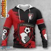 AFC Bournemouth All Over Print 3D Hoodie