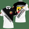 Abarth NCT-LT Polo Shirt Ver 3 (Black) with 3D Printed Design