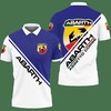 Abarth NCT-LT Polo Shirt Ver 3 (Blue) with 3D Printed Design