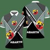 Abarth NCT-NH Polo Shirt Ver 2 (Grey) with 3D Printed Design