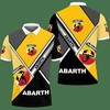 Abarth NCT-NH Polo Shirt Ver 2 (Yellow) with 3D Printed Design