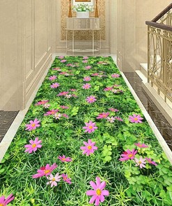 Abstract Illusion Stereoscopic Outdoor Rug for Indoor or Outdoor Use: A Quirky and Fun Area Rug for Your Home