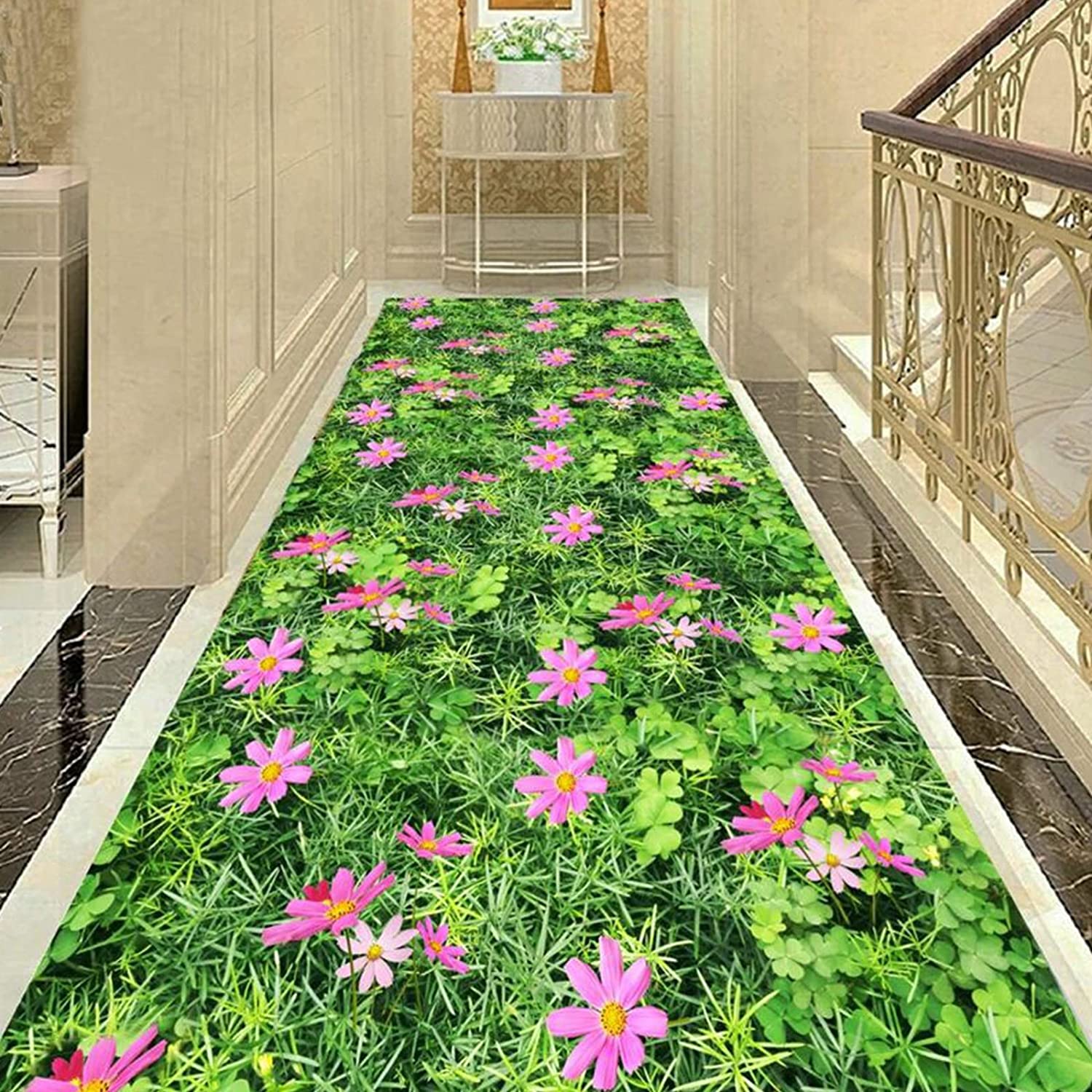 Abstract Illusion Stereoscopic Outdoor Rug for Indoor or Outdoor Use: A Quirky and Fun Area Rug for Your Home