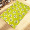 Abstract Personalized Area Rug for Modern Chic Living Room or Bedroom Decor