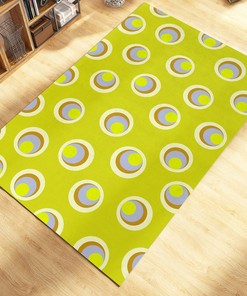 Abstract Personalized Area Rug for Modern Chic Living Room or Bedroom Decor