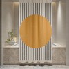 Abstract Vintage Sun Boho Shower Curtain - Eco-Friendly and Waterproof - Vintage Bathroom Shower Curtains