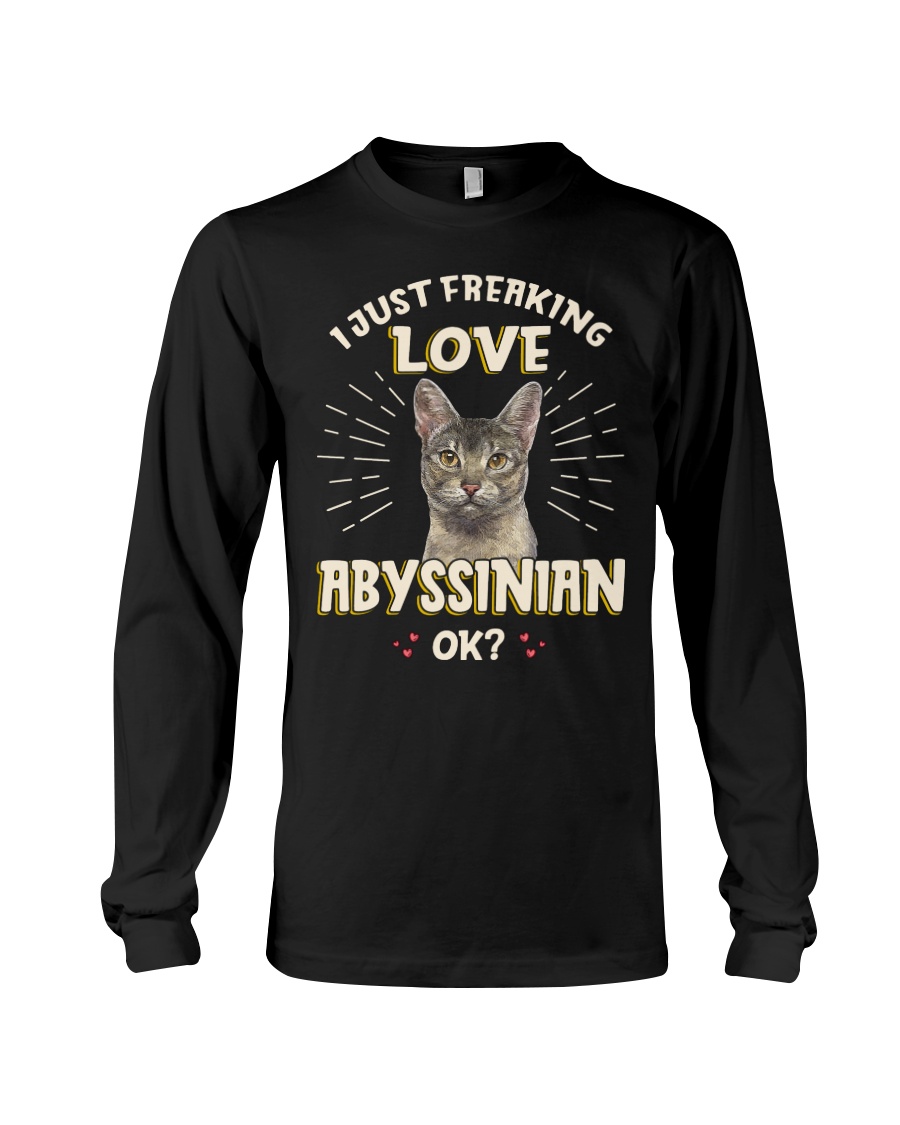 Abyssinian Enthusiast Cute T-Shirt, Stylish Hoodie And Cozy Sweatshirt - Image 3