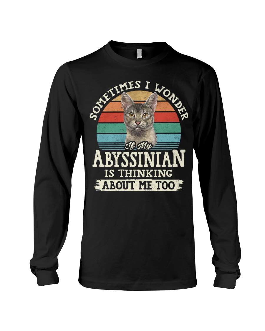 Abyssinian Love Unique T-Shirt, Cute Hoodie And Warm Sweatshirt - Image 3