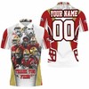 Acknowledge your supporters with San Francisco 49ers, NFC West Division Super Bowl 2021 Personalized 3D Polo Shirt