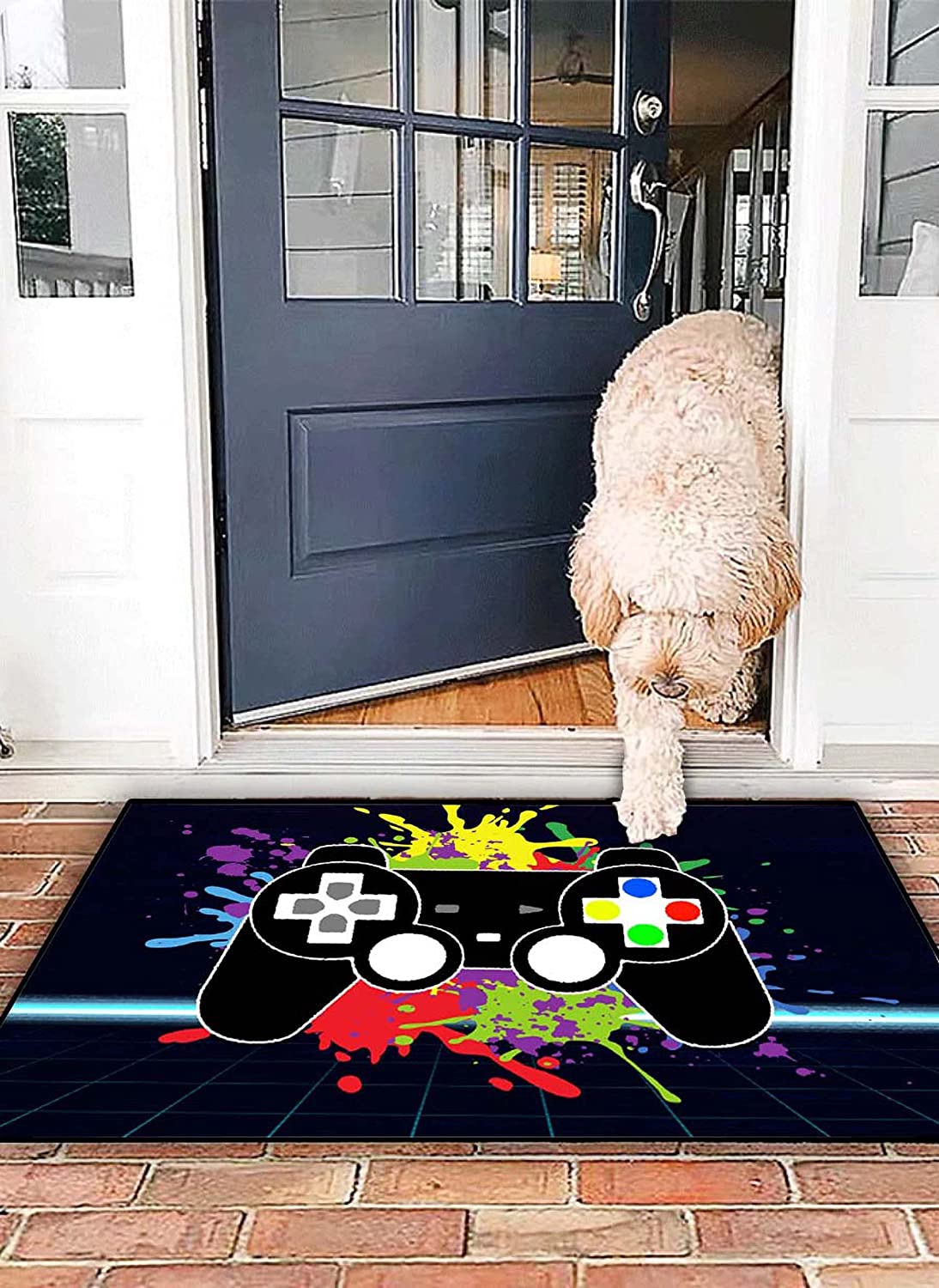 Add Personalized Style to Boys' Bedroom with Cool Gamer Rugs - Gaming Mat, Playroom, and Yoga with Game Room Rug Ideas - Image 3