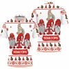 Add Some Festive Flair to Game Day with Ottawa Senators Christmas Gnomes on a Breathable 3D All-Over Print Polo Shirt