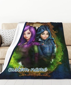 Add Some Magic to Your Living Space with Personalized Disney Descendants Tapestry Blanket