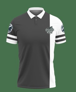 Add a Pop of Color to Your Wardrobe with Our Grey 3D Printed Carpenter Tnt-Lt Polo Shirt
