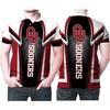 Add a splash of color to your wardrobe with this Art Oklahoma Sooners Bright Logo 3D All Over Print Polo Shirt.