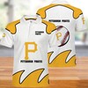 Add some edge to your style with this Pittsburgh Pirates 3D print polo shirt.