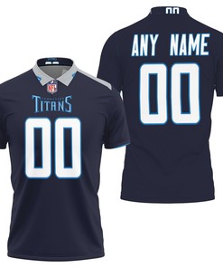 Add to your game day wardrobe with Tennessee Titans Nfl America Football Team Logo New Game Navy 2019 Polo Shirt