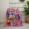 Adorable Personalized Totally Spies Blanket - Perfect for Kids' Halloween and Christmas Gifts