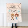 "Adventure is Out There" Ellie and Carl Disney Up Love Quote Blanket - Perfect Gift for Couples