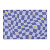 Aesthetic 70s Style Personalized Retro Rug with Non-Slip Floor Mat for Living Room or Kids Room