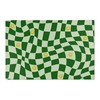 Aesthetic Retro Green Pastel Area Rug with Vintage-inspired Touch for Bedroom and Living Room Decor