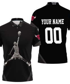 Air Slam Dunk Personalized 3D All Over Print Polo Shirt for Michael Jordan Legend Fans