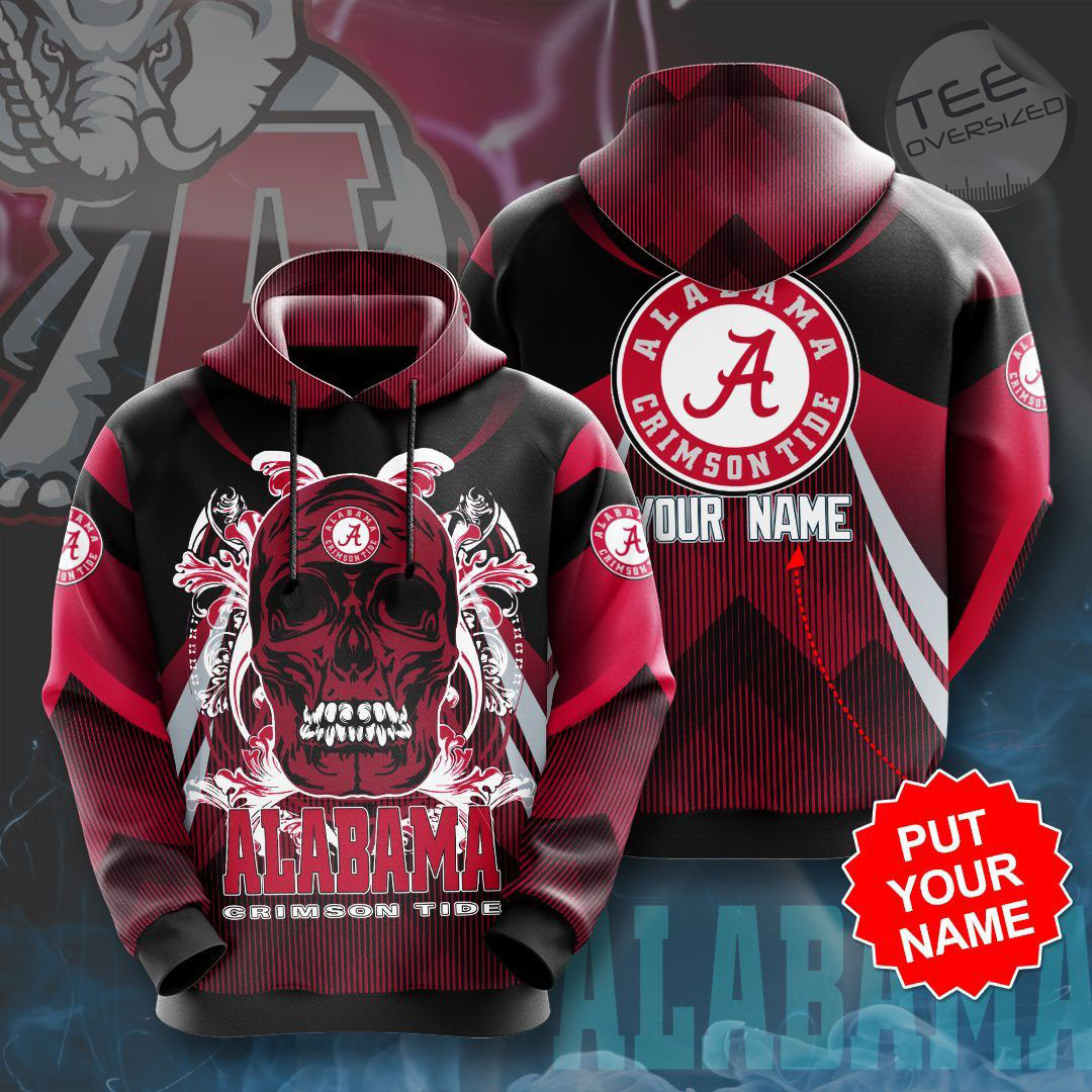 Alabama Crimson Tide All Over Print Hoodie for Women