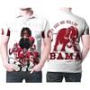 Alabama Crimson Tide Football University National Champions 3D Allover Print Polo Shirt for Fans and Gift
