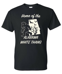 Alabama White Thang Cryptid Horror Shirt Sweatshirt Pullover Hoodie Gifts For Fans
