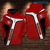 All Over Print 3D Hoodie 3D Hexagon Pattern 3D San Francisco 49ers Gift