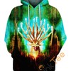 All Over Print Hoodie of Mononoke Deer God