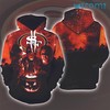 All Over Print Michael Myers Hoodie with Customizable Design