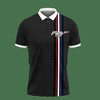All Over Print Polo Shirt with 3D Printed Ford Mustang LPH-NH Polo Shirt (Black)