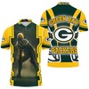 All Over Print Polo Shirt with Athleisure design for Green Bay Packers fans and A. J. Hawk 50