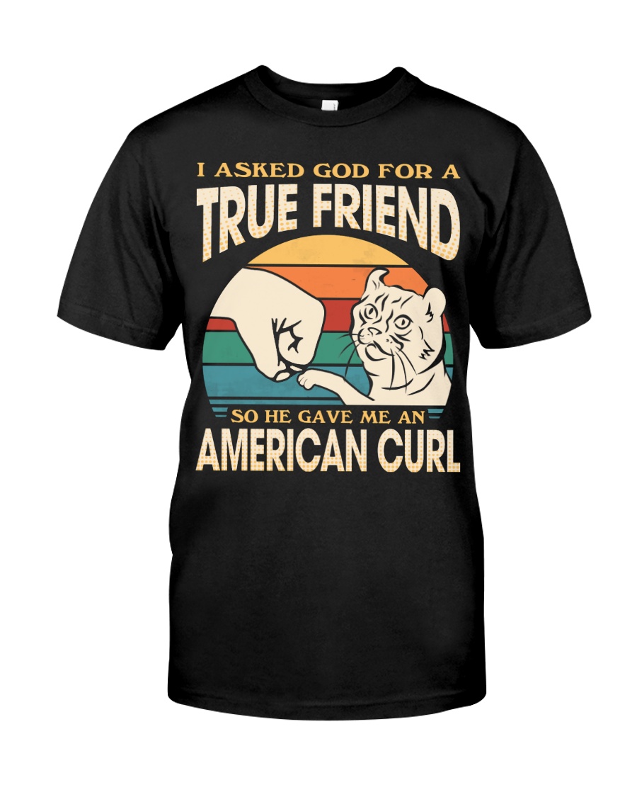 American Curl Cat T-Shirt - A Cute And Cozy Addition To Your Cat Clothing Collection