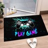 American Flag Gaming Rug for Boys Room with Small Size Polyester Mat