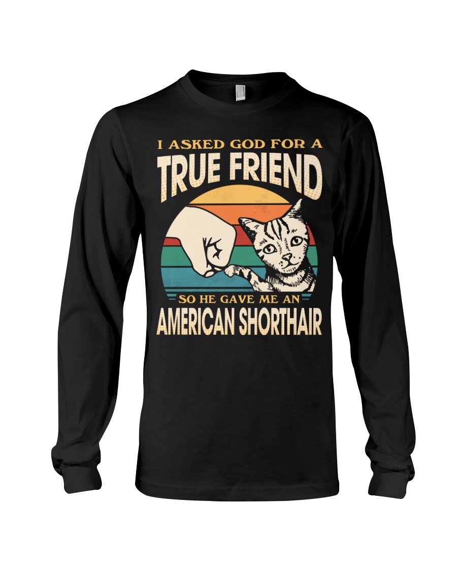 American Shorthair Cat T-Shirt - A Perfect Gift For Cat Lovers - Image 3