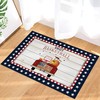 American Shot Basketball Truck Stars Edge Personalized Area Rug for Boys' Room and Living Room Decoration