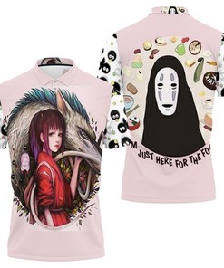 Anime Fans Will Love Ghibli Studio Spirited Away Chihiro Ogino Haku Background Art 3D All Over Print Polo Shirt