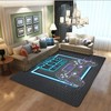 Anime Gamer Rugs for Boys Bedroom & Living Room - Non-Slip Mats for Home Decor