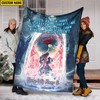 Anniversary Beauty Beast Bedding Love Doesn't Have To Be Perfect With Customized Beauty and Beast Blanket