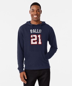 Anton Watson, Gonzaga Bulldogs Basketball Official Pullover Sweatshirt Team Bulldogs