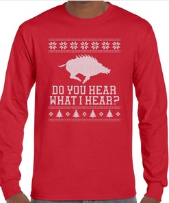 Arkansas Christmas Shirt Ugly Christmas Sweater For Hogs Fans