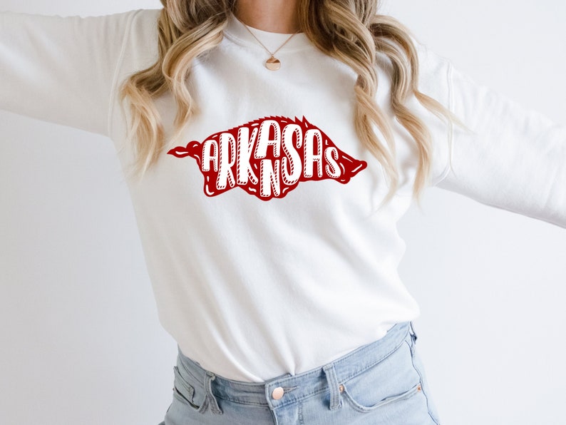 Arkansas Football Shirt, University Of Arkansas Sweater, Razorbacks Sweatshirt, Woo Pig Sooie Shirt, Go Hogs Sweater