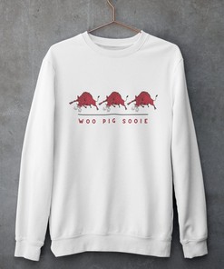 Arkansas Football Sweatshirt Woo Pig Sooie Crewneck Hoodie, Sec Apparel